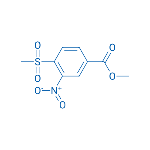 Methyl 4-methanesulfonyl-3-nitrobenzoate 1g