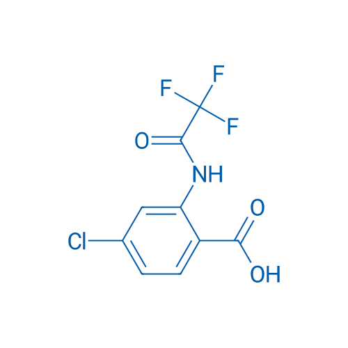 4-Chloro-2-(2,2,2-trifluoroacetamido)benzoic acid 1g