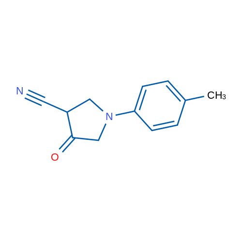 4-Oxo-1-(p-tolyl)pyrrolidine-3-carbonitrile 1g