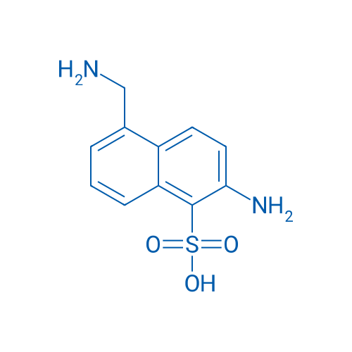 2-Amino-5-(aminomethyl)naphthalene-1-sulfonic acid 1g