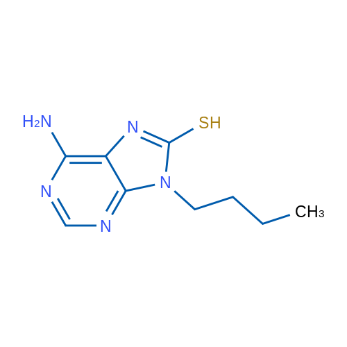 6-Amino-9-butyl-9H-purine-8-thiol 5g
