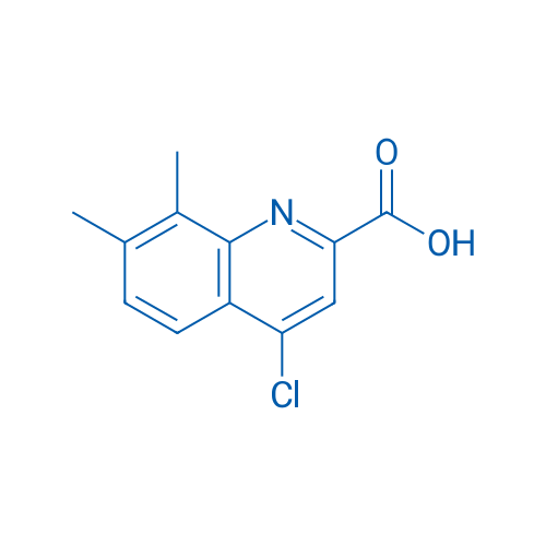 4-CHloro-7,8-dimethylquinoline-2-carboxylic acid 1g