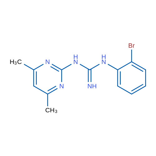 1-(2-Bromophenyl)-3-(4,6-dimethylpyrimidin-2-yl)guanidine 5g