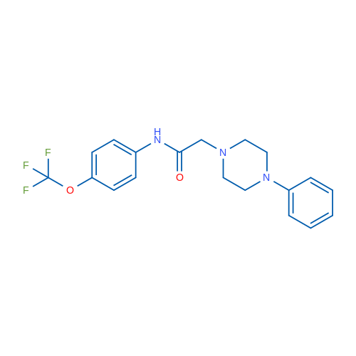 2-(4-Phenylpiperazin-1-yl)-N-[4-(trifluoromethoxy)phenyl]acetamide 1g