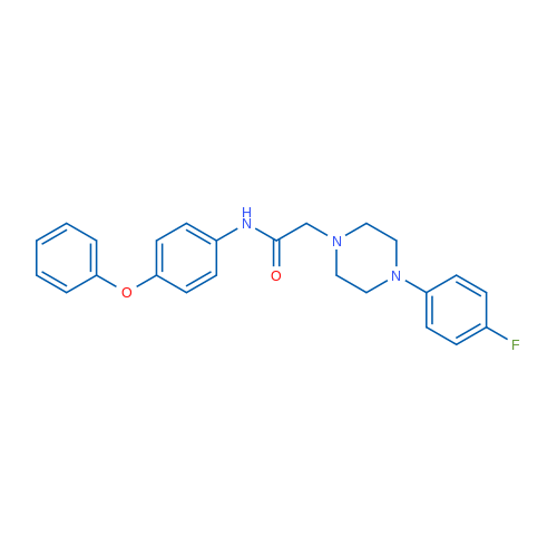 2-[4-(4-Fluorophenyl)piperazin-1-yl]-N-(4-phenoxyphenyl)acetamide 1g