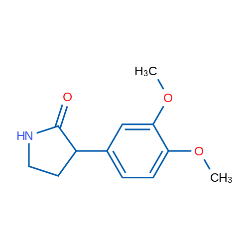 3-(3,4-Dimethoxyphenyl)pyrrolidin-2-one 1g