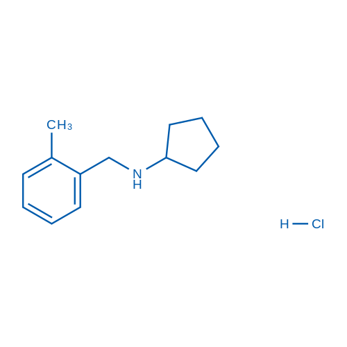 N-(2-Methylbenzyl)cyclopentanamine hydrochloride 5g