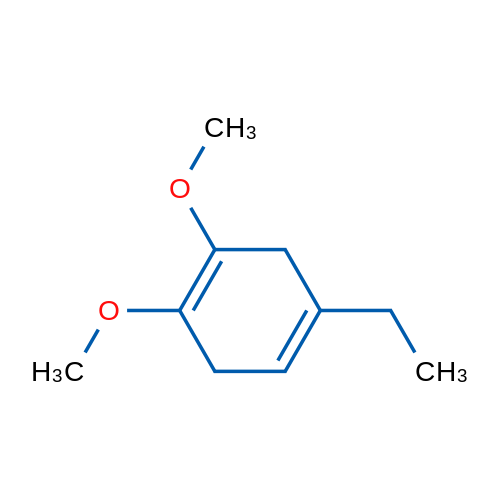 4-Ethyl-1,2-dimethoxycyclohexa-1,4-diene 1g