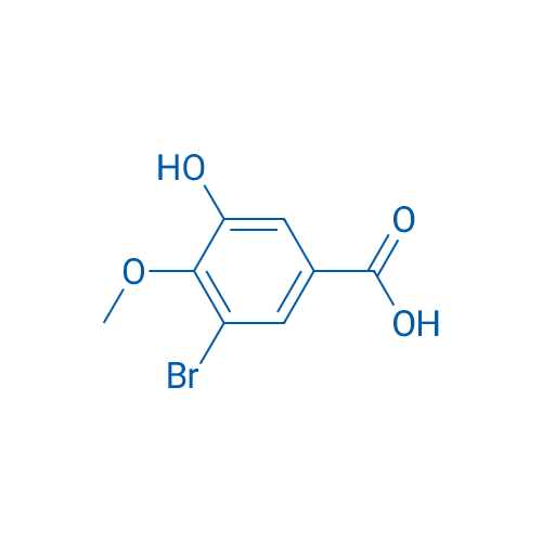 3-Bromo-5-hydroxy-4-methoxybenzoic acid 250mg