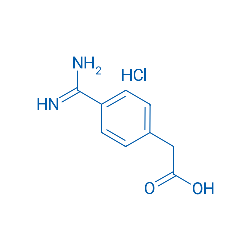 2-(4-Carbamimidoylphenyl)acetic acid hydrochloride 250mg