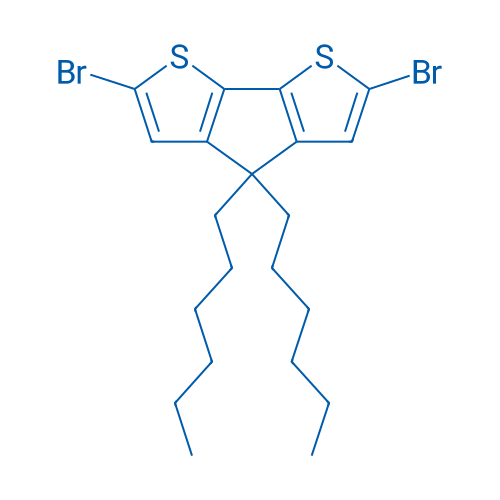 2,6-Dibromo-4,4-dihexyl-4H-cyclopenta[1,2-b:5,4-b']dithiophene 1g