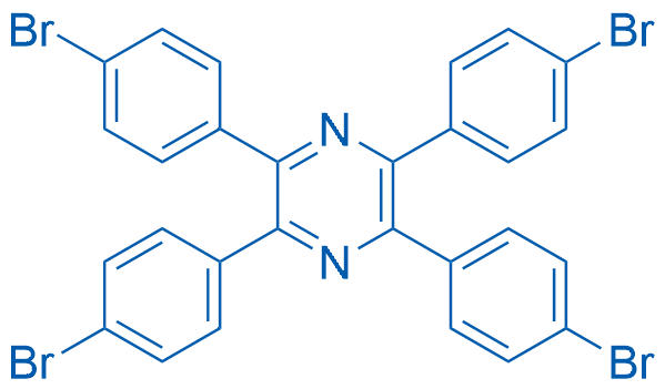 2,3,5,6-Tetrakis(4-bromophenyl)pyrazine 250mg