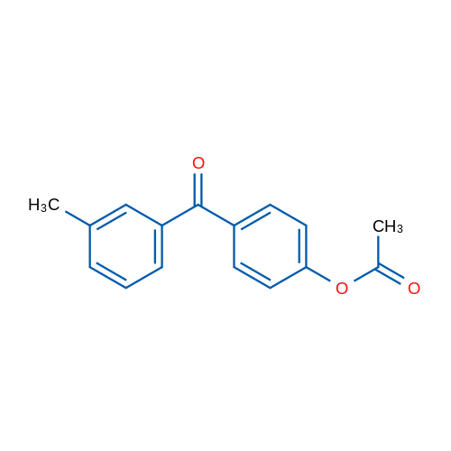 4-Acetoxy-3'-methylbenzophenone 1g