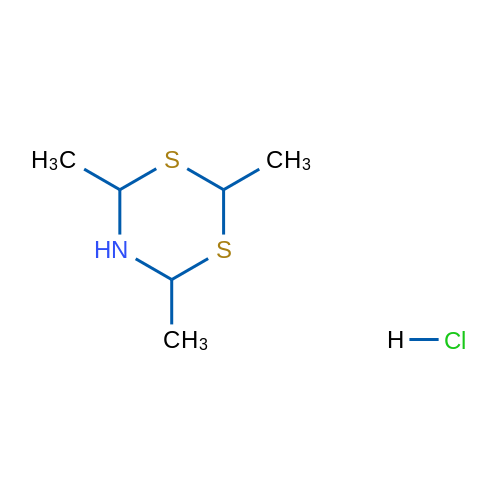2,4,6-Trimethyl-1,3,5-dithiazinane hydrochloride 1g