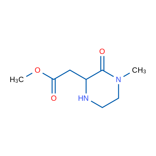 Methyl 2-(4-methyl-3-oxopiperazin-2-yl)acetate 5g