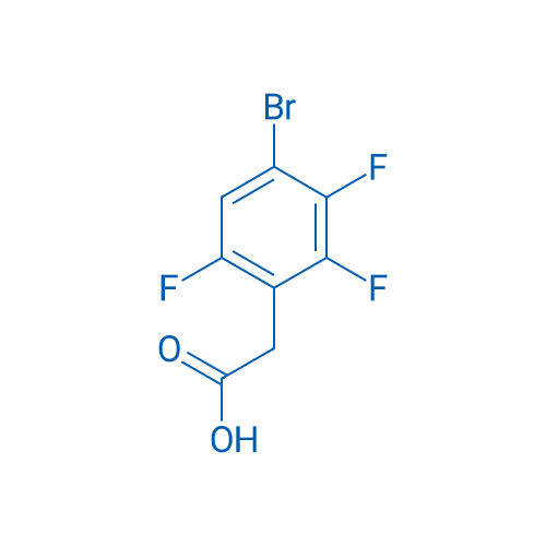 2-(4-Bromo-2,3,6-trifluorophenyl)acetic acid 250mg