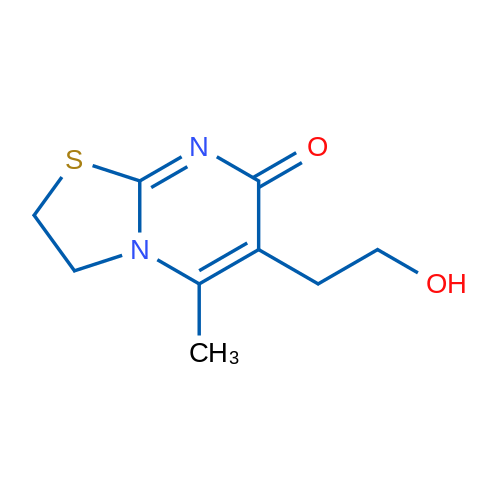 6-(2-Hydroxyethyl)-5-methyl-2H-thiazolo[3,2-a]pyrimidin-7(3H)-one 5g