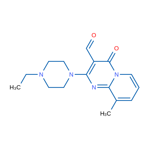 2-(4-Ethylpiperazin-1-yl)-9-methyl-4-oxo-4H-pyrido[1,2-a]pyrimidine-3-carbaldehyde 5g