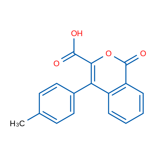 1-Oxo-4-(p-tolyl)-1H-isochromene-3-carboxylic acid 5g