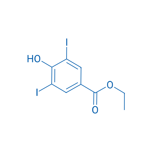 Ethyl 4-hydroxy-3,5-diiodobenzoate 250mg