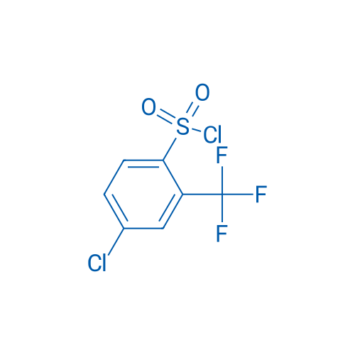4-Chloro-2-(trifluoromethyl)benzene-1-sulfonyl chloride 250mg