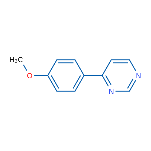 4-(4-Methoxyphenyl)pyrimidine 1g