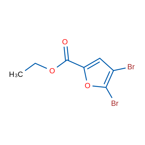 Ethyl 4,5-dibromofuran-2-carboxylate 1g