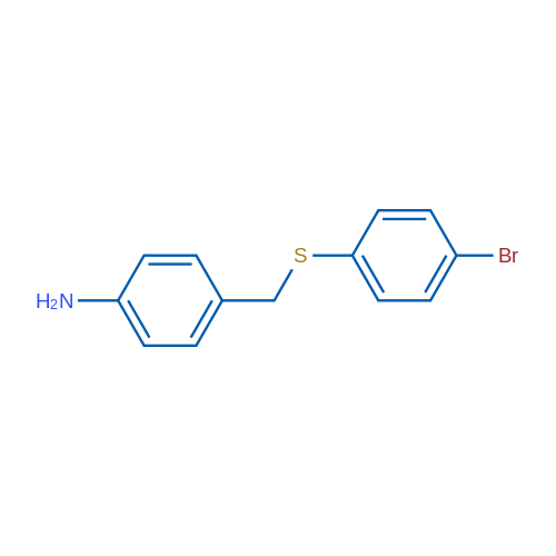 4-(((4-Bromophenyl)thio)methyl)aniline 1g