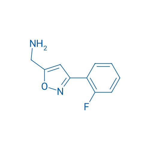 (3-(2-Fluorophenyl)isoxazol-5-yl)methanamine 1g