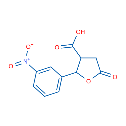 2-(3-Nitrophenyl)-5-oxotetrahydrofuran-3-carboxylic acid 1g