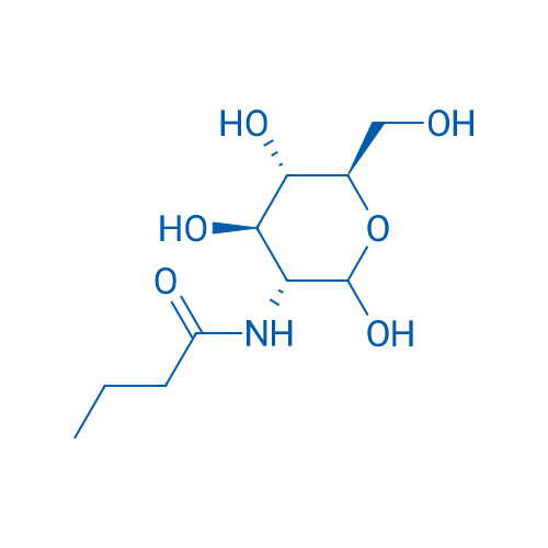 N-((3R,4R,5S,6R)-2,4,5-Trihydroxy-6-(hydroxymethyl)tetrahydro-2H-pyran-3-yl)butyramide 100mg