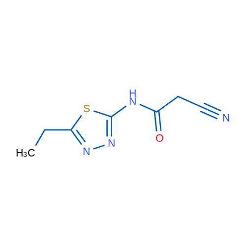 2-Cyano-N-(5-ethyl-1,3,4-thiadiazol-2-yl)acetamide 5g