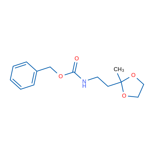 Benzyl (2-(2-methyl-1,3-dioxolan-2-yl)ethyl)carbamate 5g