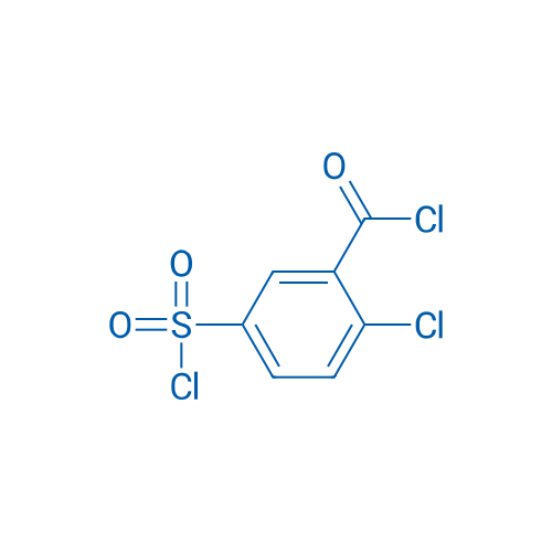 2-Chloro-5-(chlorosulfonyl)-benzoyl chloride 250mg