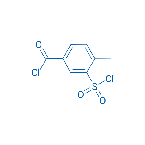 3-(Chlorosulfonyl)-4-methylbenzoyl chloride 1g