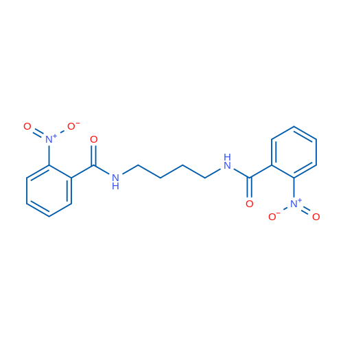 2-Nitro-N-{4-[(2-nitrophenyl)formamido]butyl}benzamide 1g