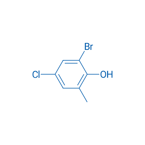 2-Bromo-4-chloro-6-methylphenol 100mg