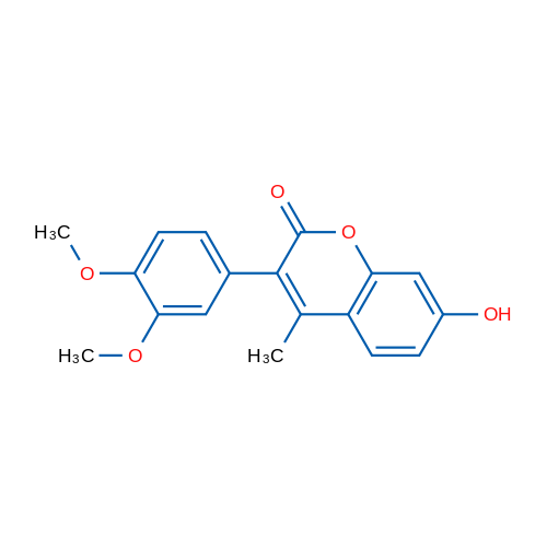 3-(3,4-Dimethoxyphenyl)-7-hydroxy-4-methyl-2H-chromen-2-one 1g