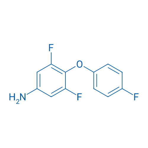 4-(4-Fluorophenoxy)-3,5-difluoroaniline 250mg