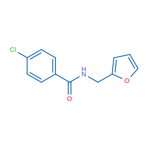 4-CHloro-n-furan-2-ylmethyl-benzamide 1g