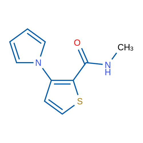 N-Methyl-3-(1H-pyrrol-1-yl)thiophene-2-carboxamide 1g