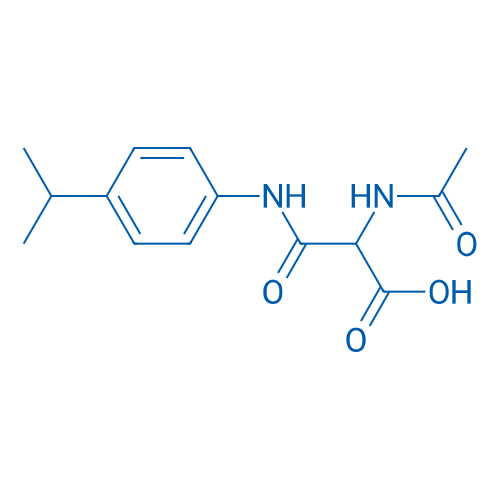 2-Acetamido-2-{[4-(propan-2-yl)phenyl]carbamoyl}acetic acid 1g