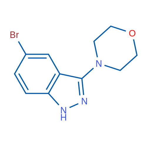 4-(5-Bromo-1H-indazol-3-yl)morpholine 1g