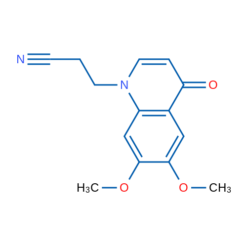 3-(6,7-Dimethoxy-4-oxoquinolin-1(4H)-yl)propanenitrile 1g