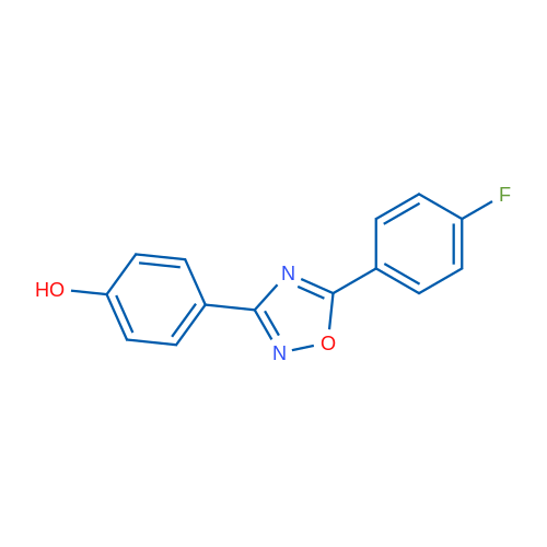 4-(5-(4-Fluorophenyl)-1,2,4-oxadiazol-3-yl)phenol 1g