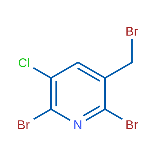 2,6-Dibromo-3-(bromomethyl)-5-chloropyridine 1g