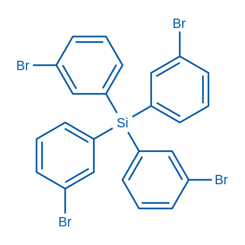 Tetrakis(3-bromophenyl)silane 1g