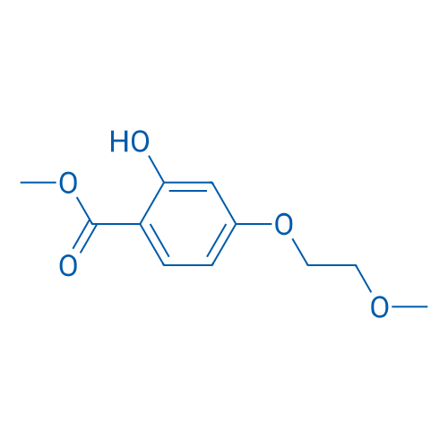 Methyl 2-hydroxy-4-(2-methoxyethoxy)benzoate 1g