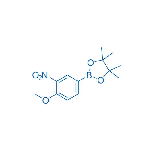 2-(4-Methoxy-3-nitrophenyl)-4,4,5,5-tetramethyl-1,3,2-dioxaborolane 250mg