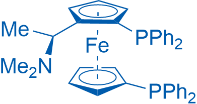 (S)-N,N-Dimethyl-1-[(S)-1',2-bis(diphenylphosphino)ferrocenyl]ethylamine 250mg